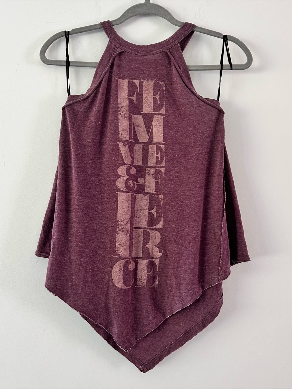 William Rast|Feminine & Fierce Tank Top - Plum sz XS